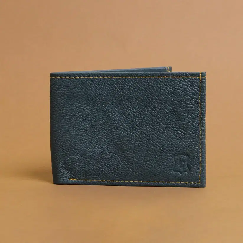 Premium Wallet for Men —  Blue leather product — leather product photo 1