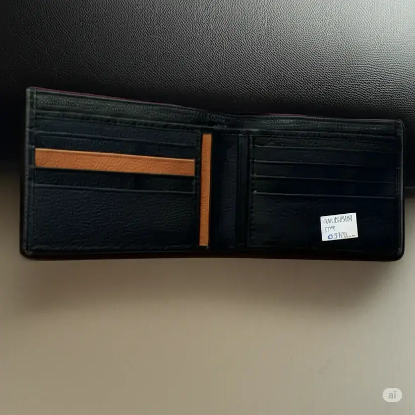 Turkish Leather Wallet —  Black leather product — leather product photo 3