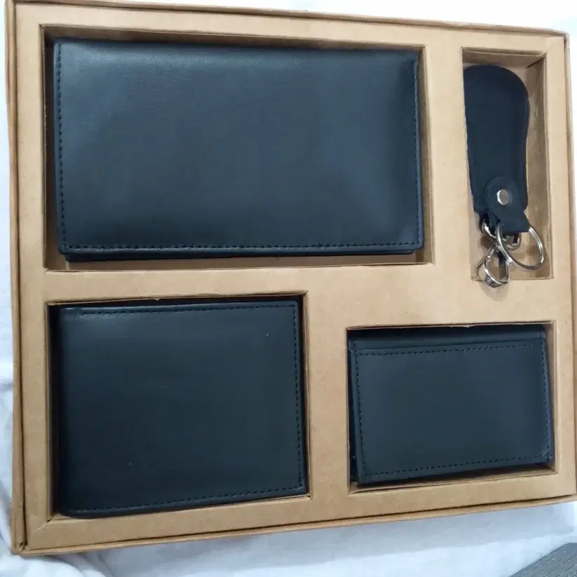 Gift For Specail Ones  —  Black leather product — leather product photo 3