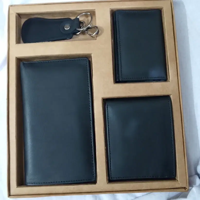 Gift For Specail Ones  —  Black leather product — leather product photo 1