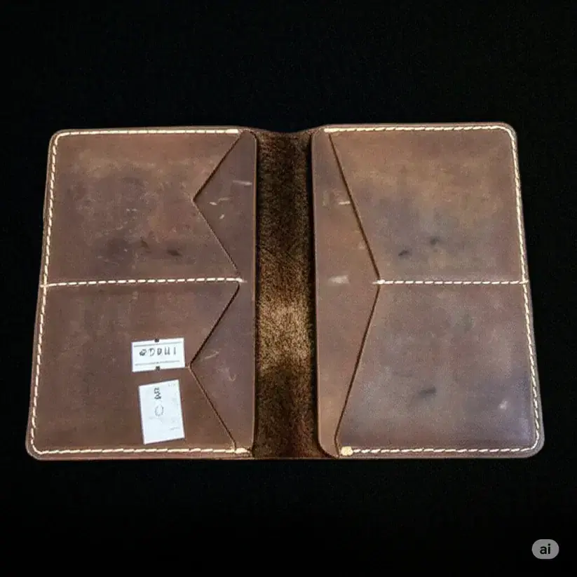 Original Leather Wallet —  Brown leather product — leather product photo 1