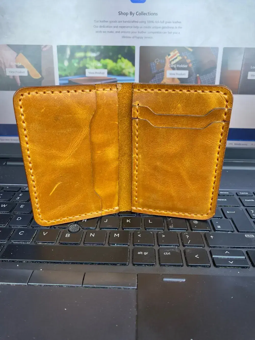 Bega Card Holder — leather product photo 1 of 2